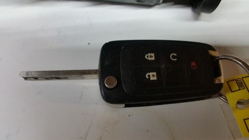 2010-2015 CHEVY CHEVROLET EQUINOX IGNITION SWITCH LOCK CYLINDER W/ KEY - Picture 3 of 6