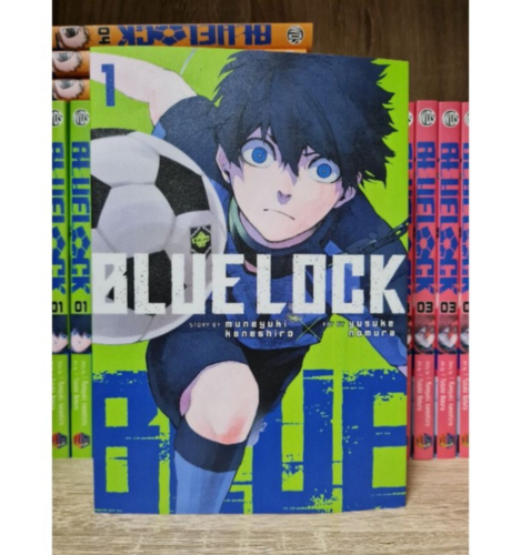 BLUE LOCK VOL 1  UNBOXING E REVIEW DO MANGÁ 