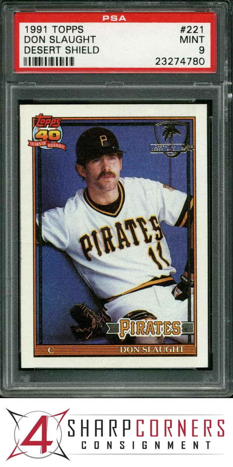 Don Slaught trading card