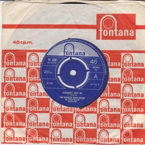 SPENCER DAVIS GROUP Somebody help me / Stevies blues ...