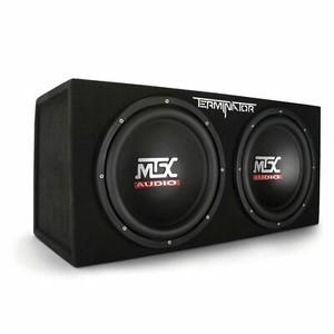 Bajos Para Autos 12 Bocinas Para Carro Equipo De Musica Auto Mtx Subs Con Caja Ebay