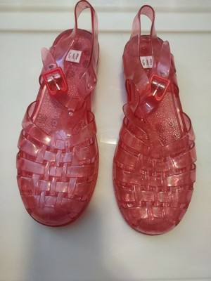 seed jelly sandals