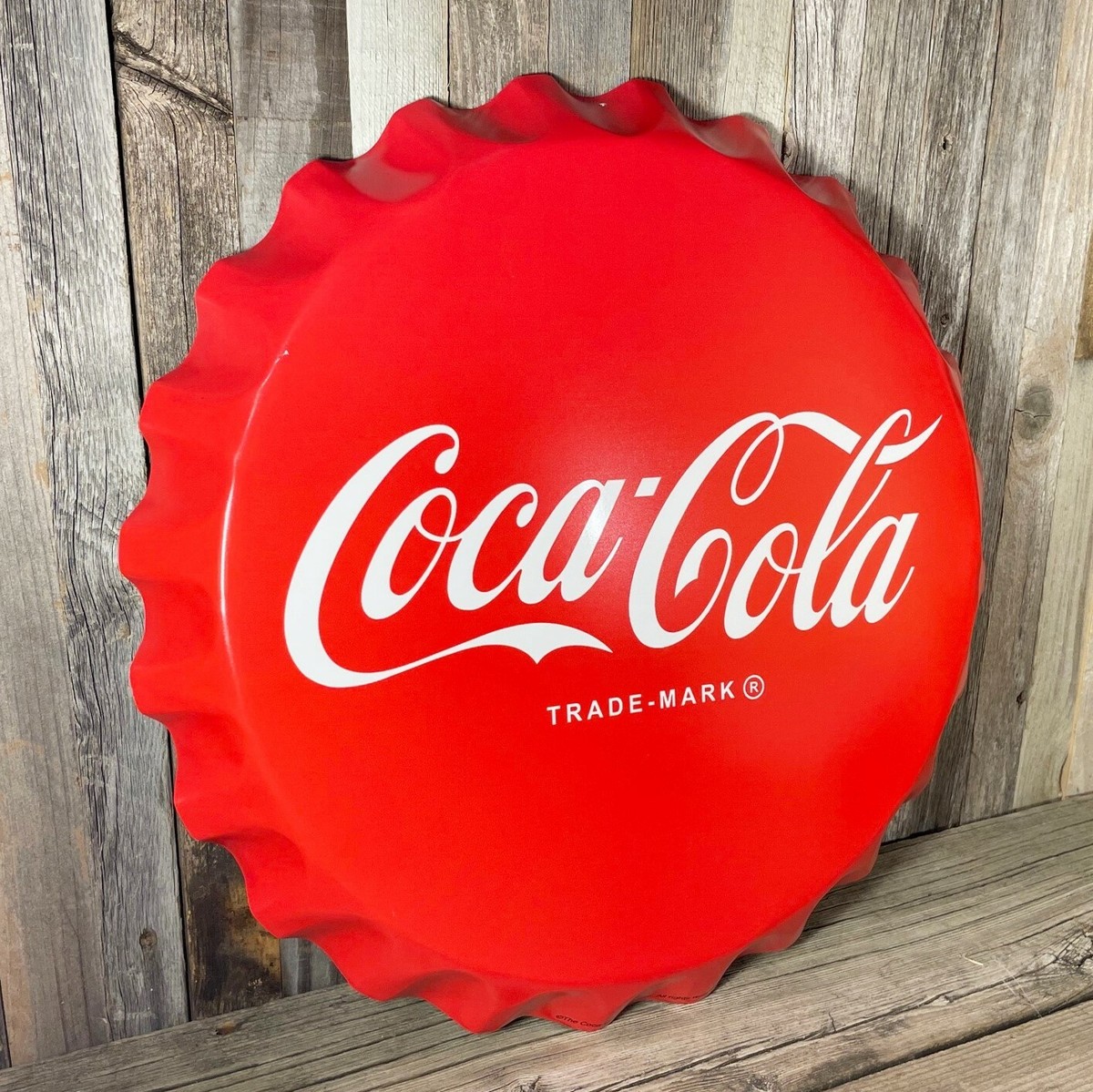 Coca Cola Coke Soda Pop Bottle Cap Large 18