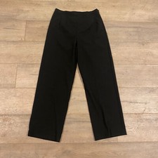 Worthington Career Dress Pants Sz 8 Short Black High Rise 27.5" Inseam