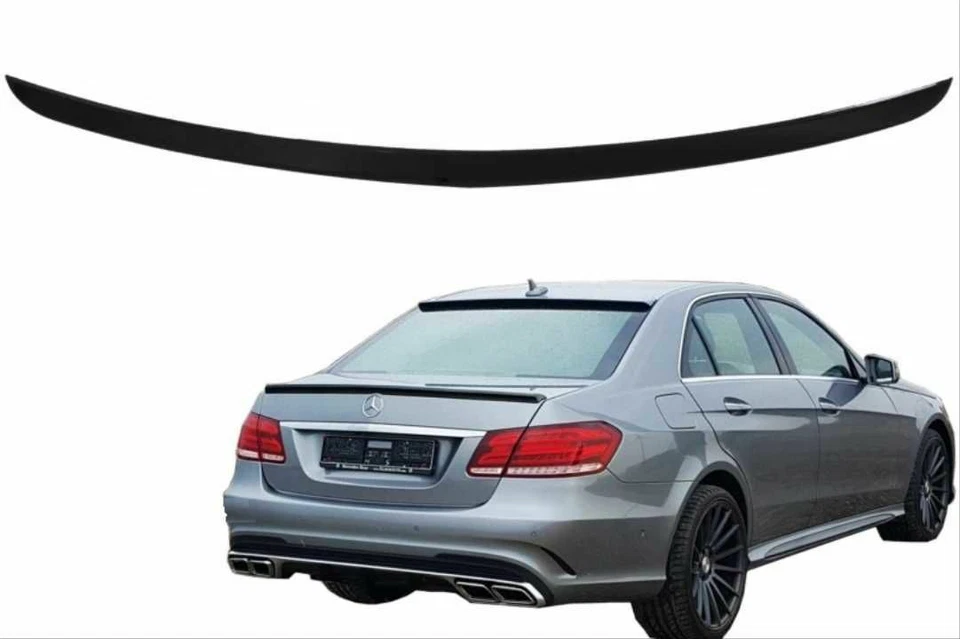 Fits Mercedes Benz E-Class W212 Sedan AMG Trunk Spoiler Painted 2009-2016 Foto 2 de 4