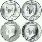1994 P D S S Kennedy Half Dollar Year Set Silver & Clad Proof & BU  4 Coin Lot