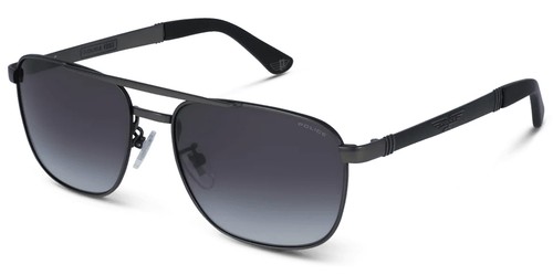 Police Origins 3 Men's Gunmetal Navigator Sunglasses - SPL8905508H5 - 第 1/3 張圖片