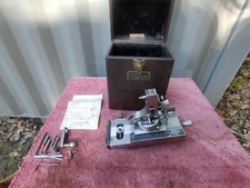 J&S Tool Co. F-50 Fluidmotion Radii & Angle Wheel Dresser Case Diamond 