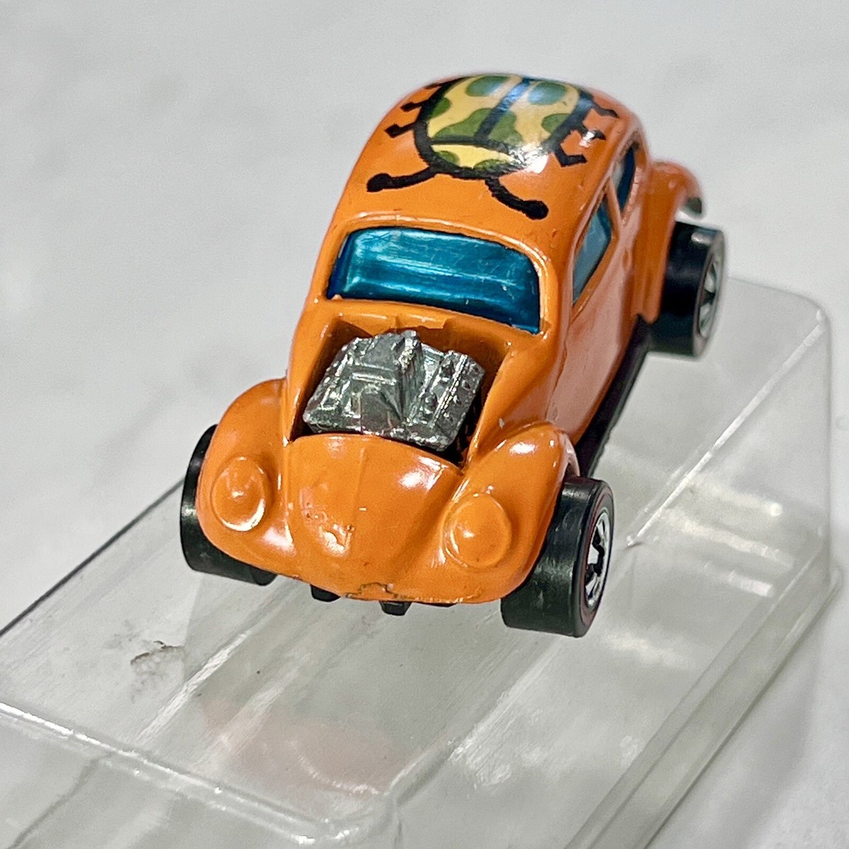ミニカー Hot Wheels Custom Volkswagen Redline Hot Wheels Redline VW Bug Custom Volkswagen Beetle Orange 1967