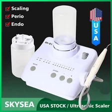 Dental Ultrasonic Piezo Scaler +Handpiece 2*Bottles Fit DTE SATELEC Cavitron D1