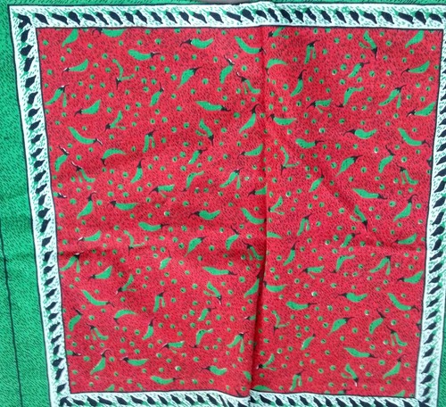 Vintage Katja Hot Peppers Tischdecke 100% Baumwolle Mehrfarbig - Bild 4 von 7