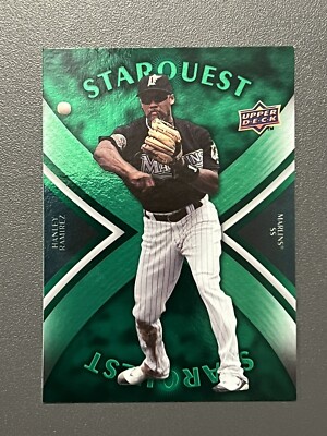 2008 Upper Deck First Edition StarQuest #SQ17 HANLEY RAMIREZ Florida Marlins