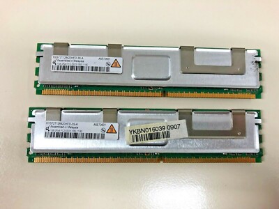 2x1GB Qimonda HYS72T128420HFD-3S-A ECC PC2-5300F 667MHz240-polig Server Speicher
