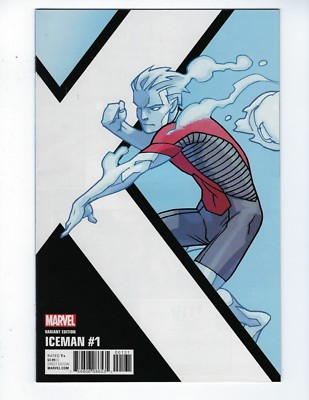 Iceman # 1 Kirk Corner Box Variant Cover Aug 2017 NM Neu