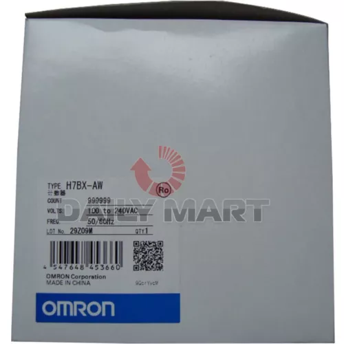 Brand New In Box Omron H7BX-AW AC100-240V Counter