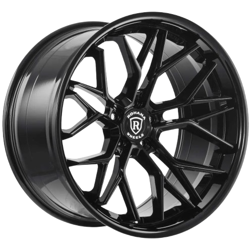 20” ROHANA RFC3 GLOSS BLACK WHEELS RIMS FOR LEXUS RX350 MAZDA CX5