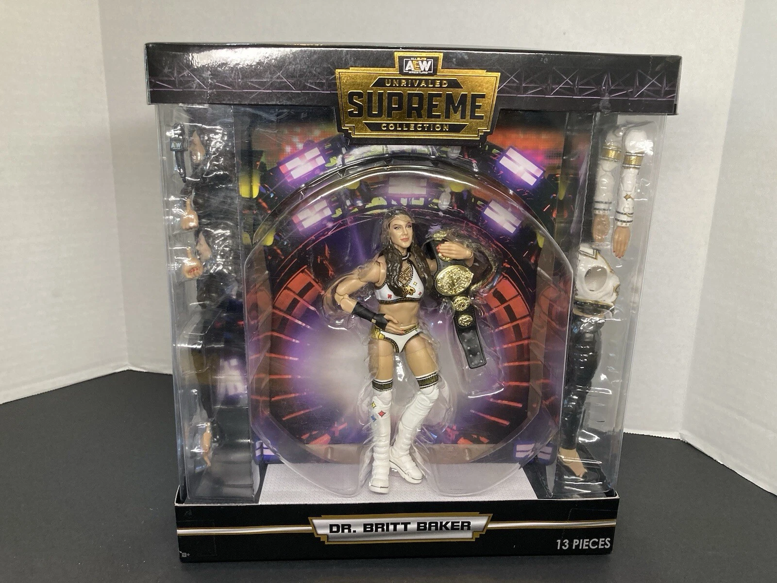 Jazwares AEW collection suprême inégalée Dr Britt Baker