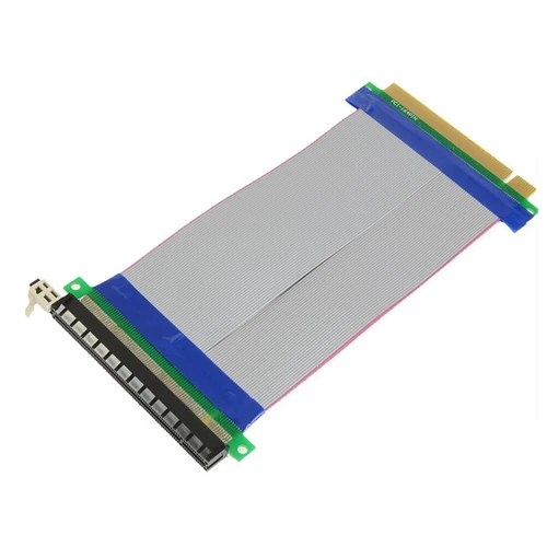 P31 PCI Express PCIE X16 Riser Extender Karte Adapter Verlängerung Stromkabel 
