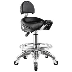 Pomeroy Saddle Barstool Black image is loading powerbuilt hydraulic chrome and black motorcycle saddle shop