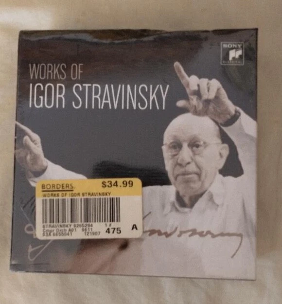 Works of Igor Stravinsky 22 CD Box Set Sealed