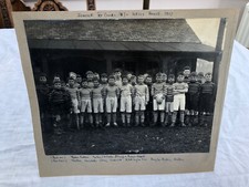 cheltenham school junior xv  under 11s v wells house rugby team 1927