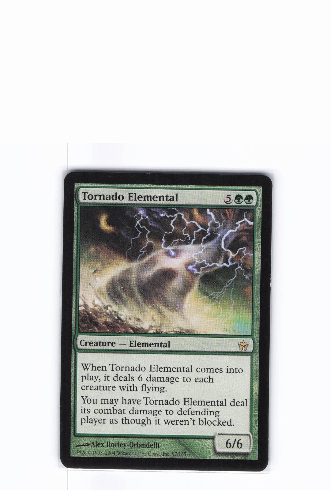 TORNADO ELEMENTAL 97 RARE MAGIC: THE GATHERING