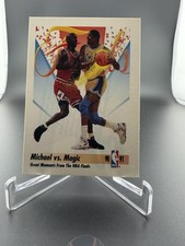1991-92 SkyBox #333 Michael vs. Magic