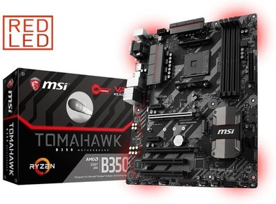 MSI B350 Tomahawk Mainboard AMD Ryzen B350 Sockel AM4 ATX DDR4 M.2 USB-C 3.1