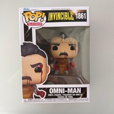 Figura Vinilo Funko Pop Invincible Omni-Man Bloody #1861 con Protector