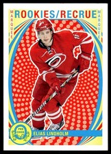 2013-14 Upper Deck O-Pee-Chee Update Retro Elias Lindholm RC #637