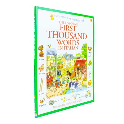 Discover the first thousand words in Italian for kids aged 5+ ye | Heather Amery