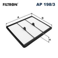 Luftfilter Filtron AP 198 3 FÜR Hyundai KIA Ansaugluftfilter