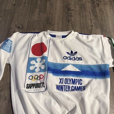 Vintage Adidas XI Olympic Winter Games Sapporo '72 Crewneck