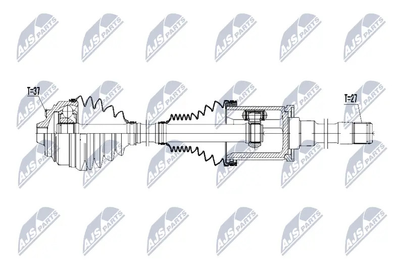 Driveshaft Right Front For Bmw Xdrive 5 Gt F07 F07n 09- 7 F01 09- - Image 3