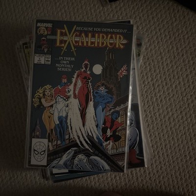 Excalibur Comics 1-35 37-39 and 41-42 Complete Set Marvel Comics