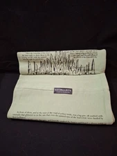 STORIARTS Wizard Of Oz 60" Infinity Jersey Scarf Black Text & Illustrations 