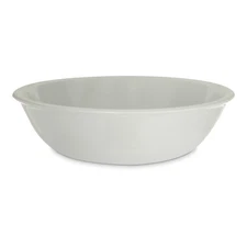 Carlisle 593302 32 Oz. Epicure White Round Bowl - Dozen
