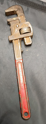 Spain Drop Forged Iron Pipe Wrench 14''