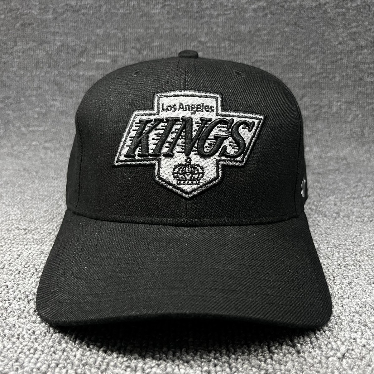 New '47 Brand Los Angeles Kings Hockey Snapback Hat Black Adjustable