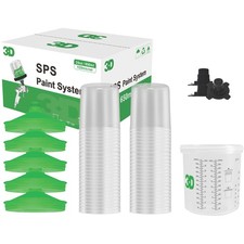 Speedy Paint System 650 ml/24 oz Set (190 mic lid) 3DD-K-SPS3-650-190