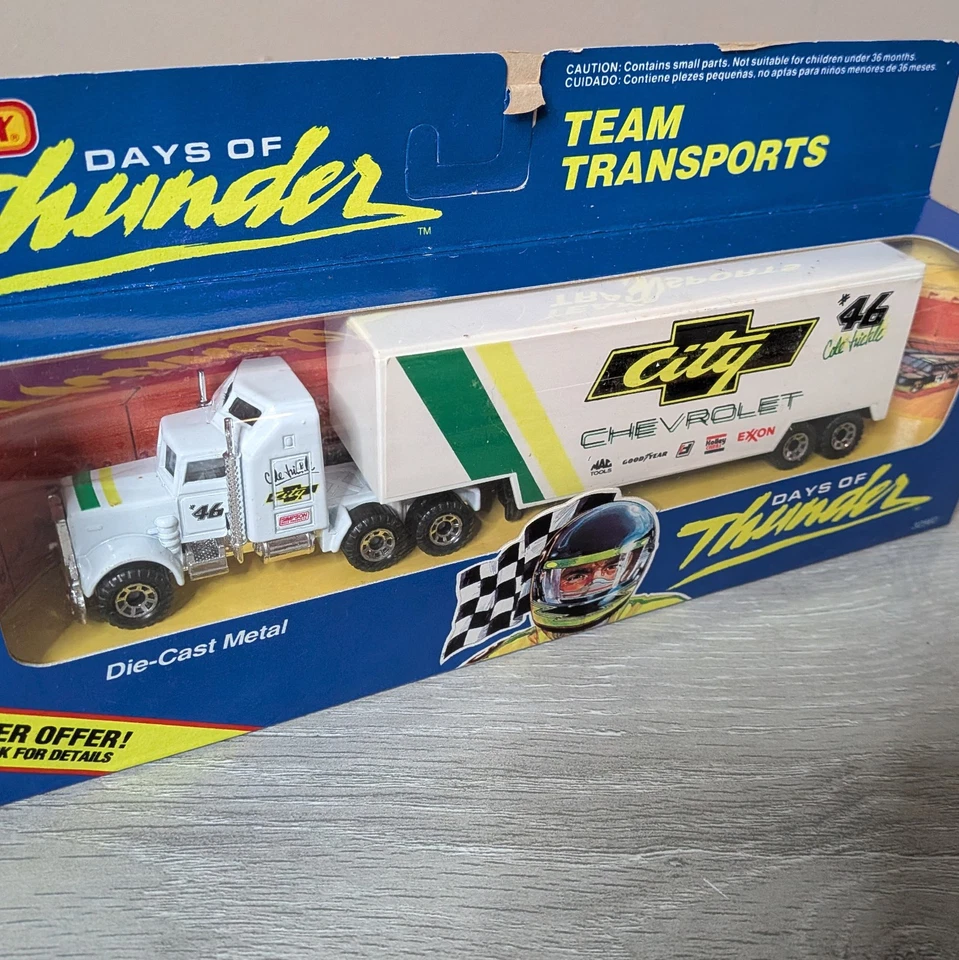 Matchbox Days of Thunder 1/64 Team Transporter Complete Set of 5 - New - Image 3 of 4