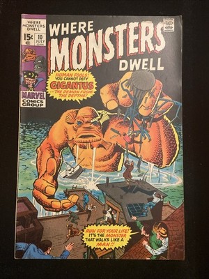 Where Monsters Dwell #10 (Marvel Comics July 1971)