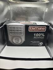 Elemake High Security Locks AX-MKD001 100% Mechanical Deadbolt  NO KEY