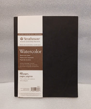Strathmore Softcover Watercolor Art Journal 7.75" x 9.75" White 24 Sheets B17 