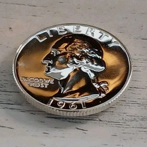 1961-P Proof Washington Quarter 90% Silver