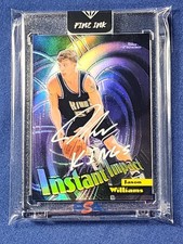 Jason Williams 1998-99 Topps Chrome Instant Impact Refractor #19 AUTO RC Rookie
