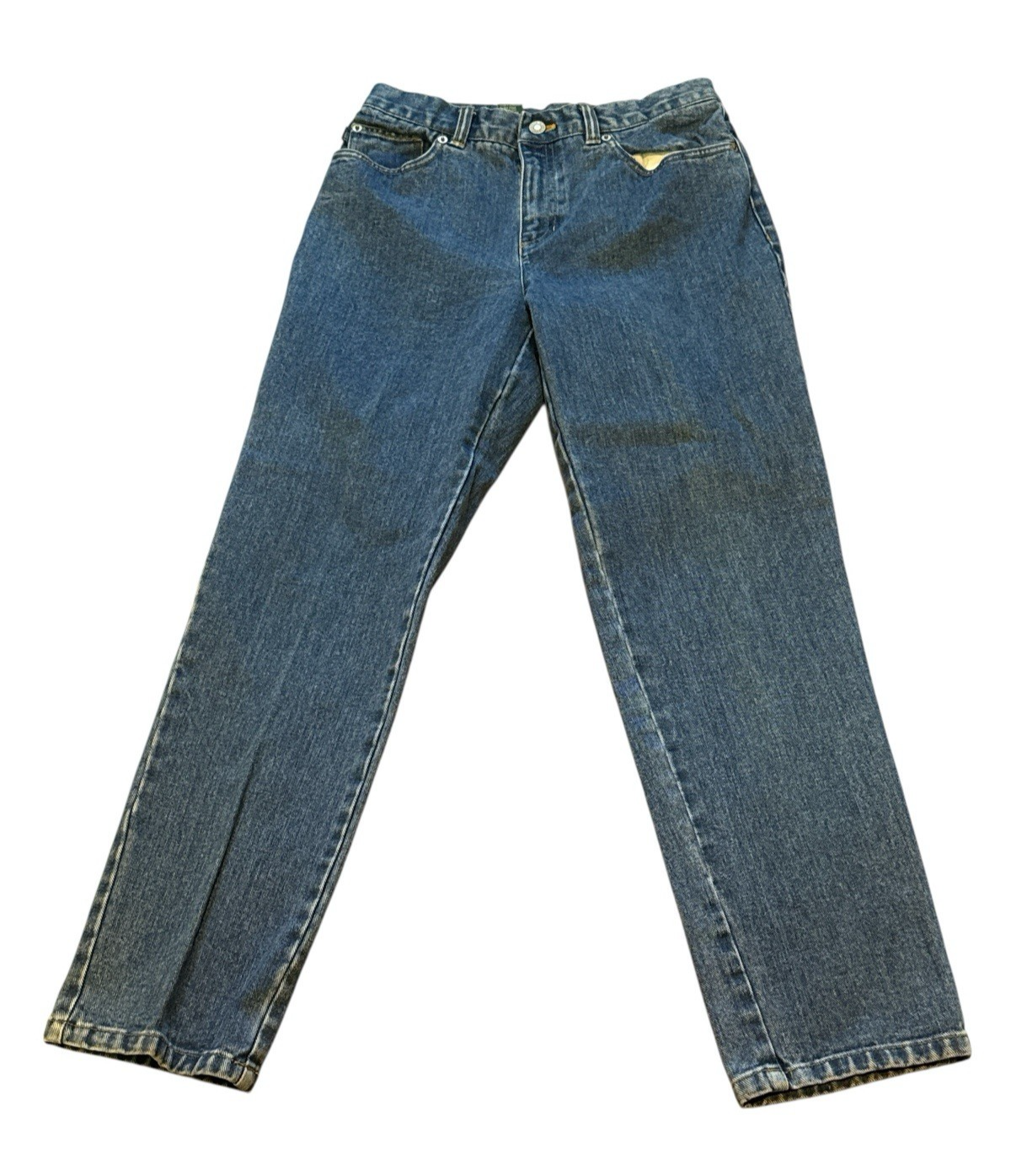 Lauren Jeans Co Ralph Lauren Petite Womans Size 6P Y2K Denim Blue