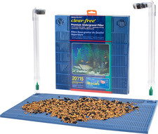 Undergravel Aquarium Filter for 15-20 (High) Gallon Tanks – Two 11.2” X 11.25”