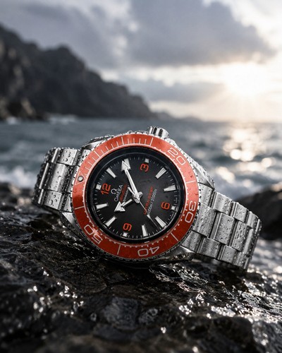 OMEGA Seamaster Planet Ocean 6000M 215.30.46.21.06.001 Ultra Deep, Orange Bezel