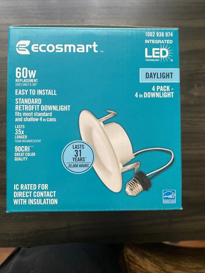 Eco-Smart 1002936974 60W Trim DayLight - Image 3 of 4